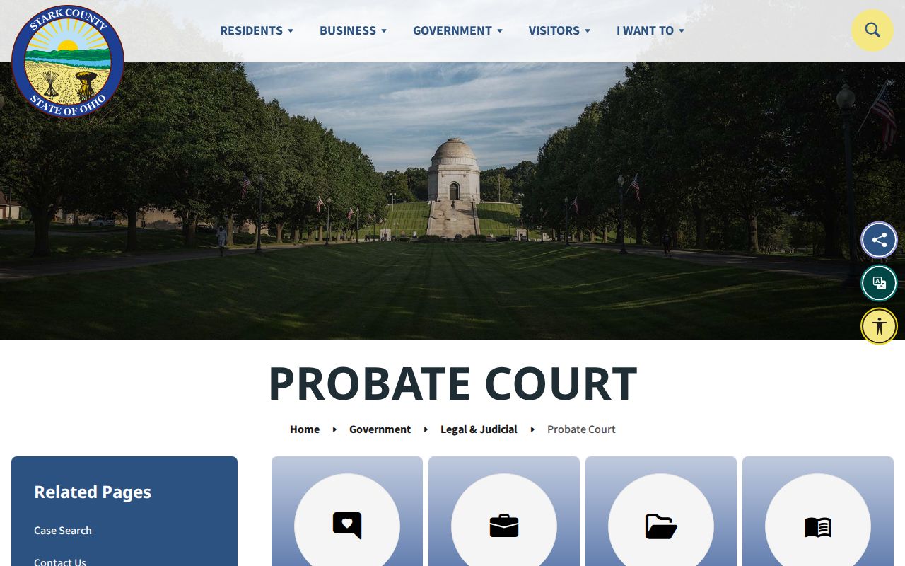 Lake Township residents directory Stark County Probate Court
