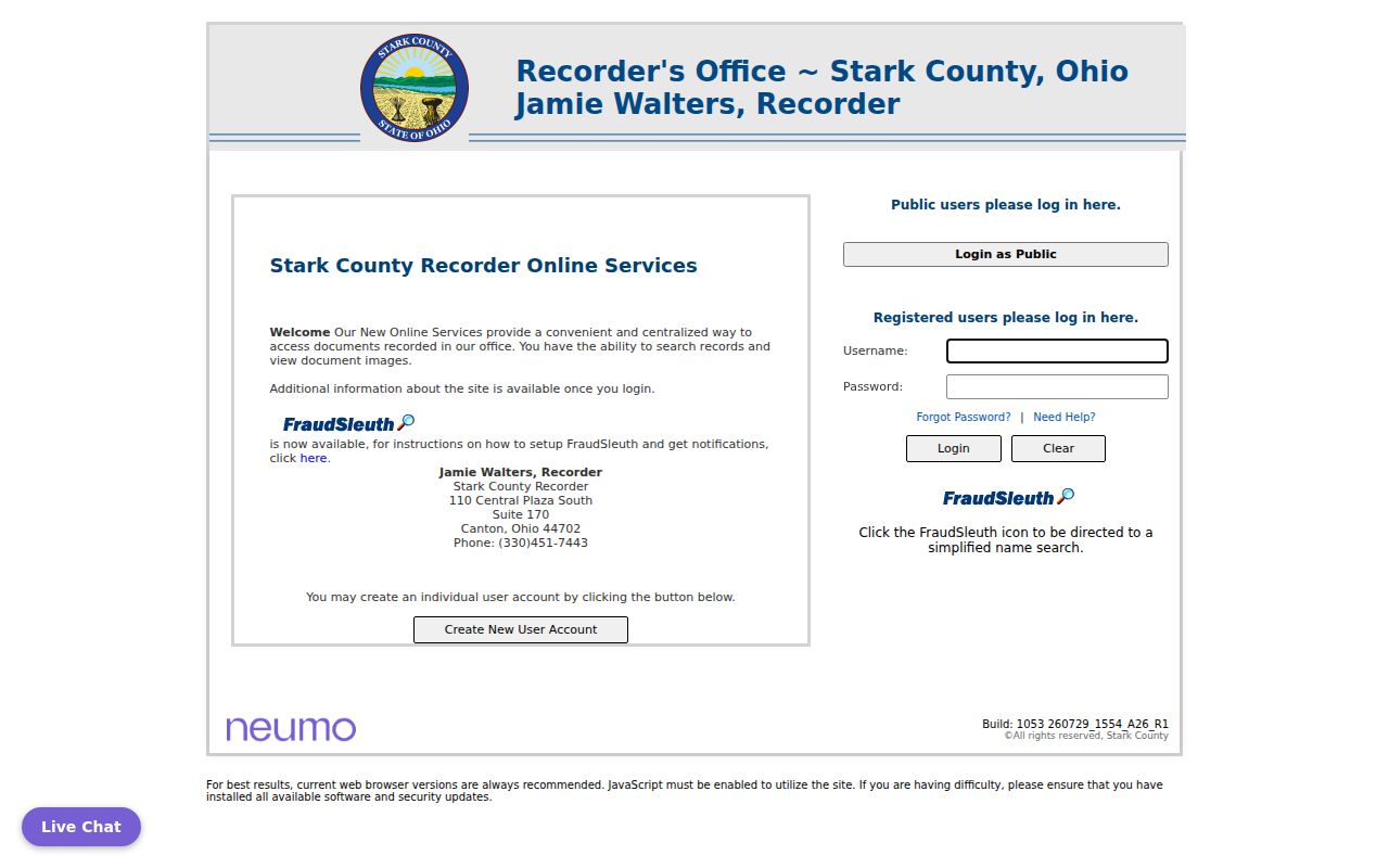 Lake Township previous residents Recorder grantor grantee index